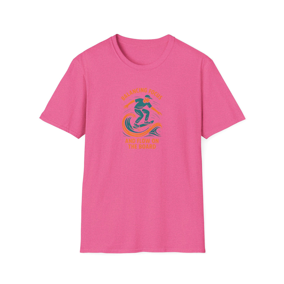 Balancing Focus On Board T-Shirt