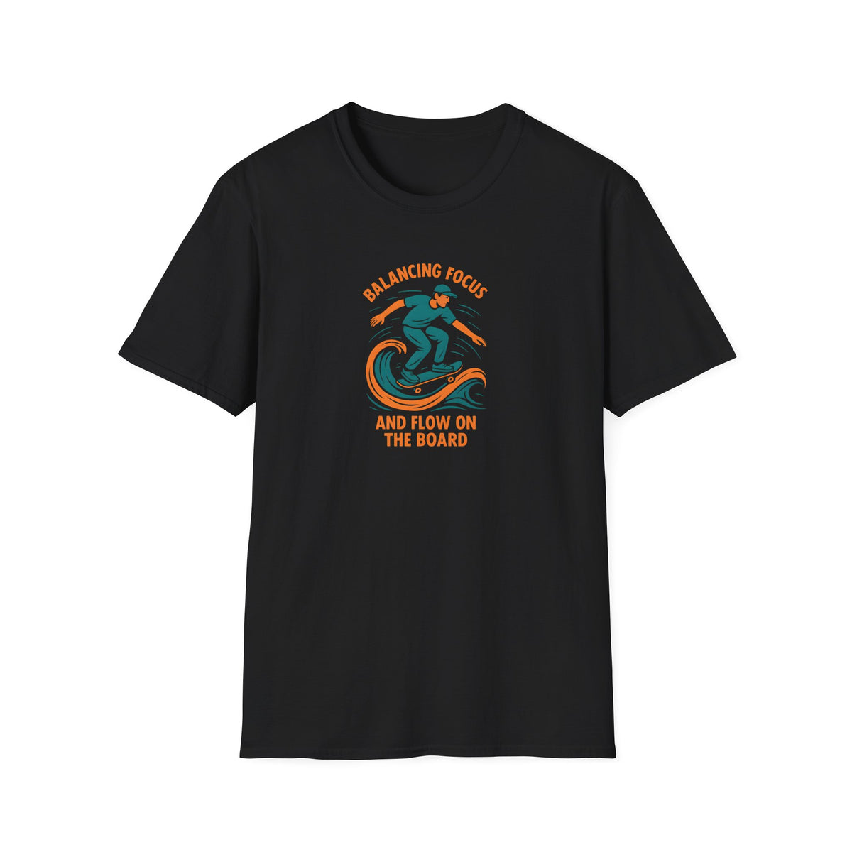 Balancing Focus On Board T-Shirt