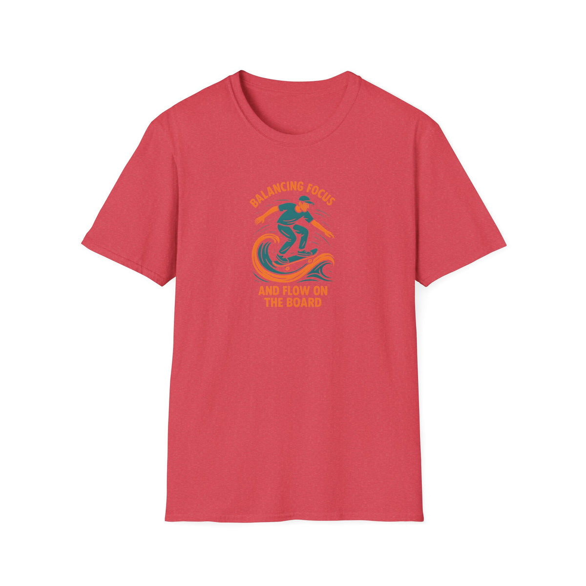 Balancing Focus On Board T-Shirt