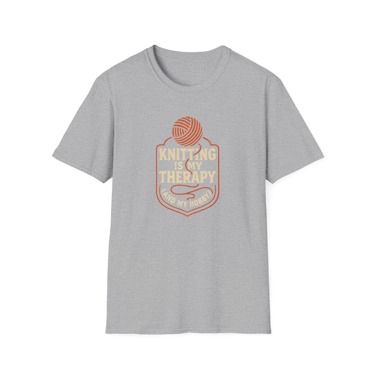 Knitting Is Therapy T-Shirt